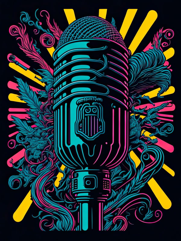 MICROFONE ROCK POP BY AI