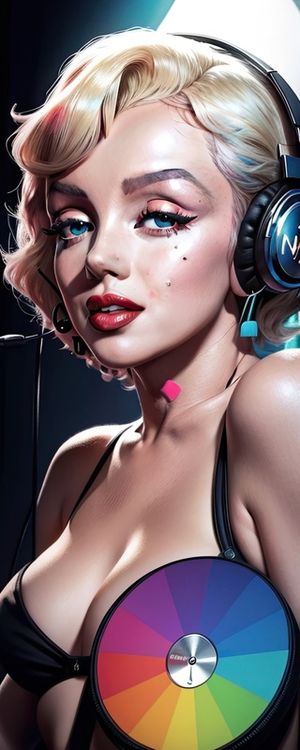 MARILYN NA MÚSICA BY AI