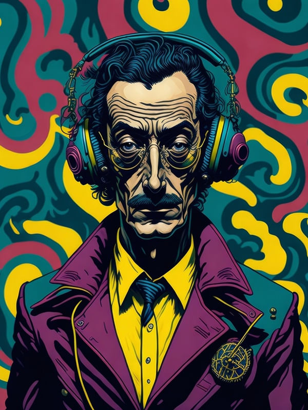 SALVADOR DALI POP BY AI