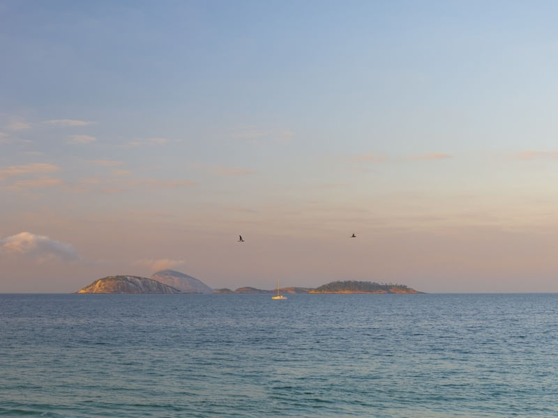 AMANHECER COM BARCO II - IPANEMA - RIO DE JANEIRO