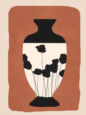 ABSTRACT ART VASE 06