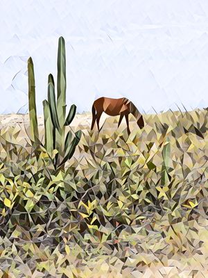 CAVALO MINIMALISTA