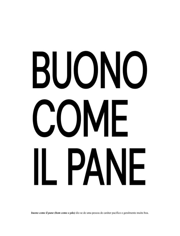 BUONO COME IL PANE