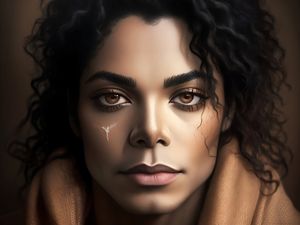 MICHAEL RETRATO BY AI