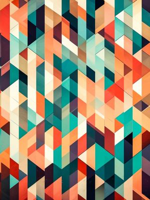 GEOMETRIC PATTERN BY AI