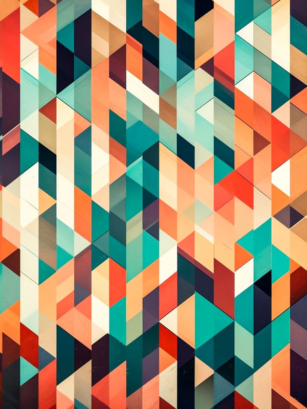 GEOMETRIC PATTERN BY AI