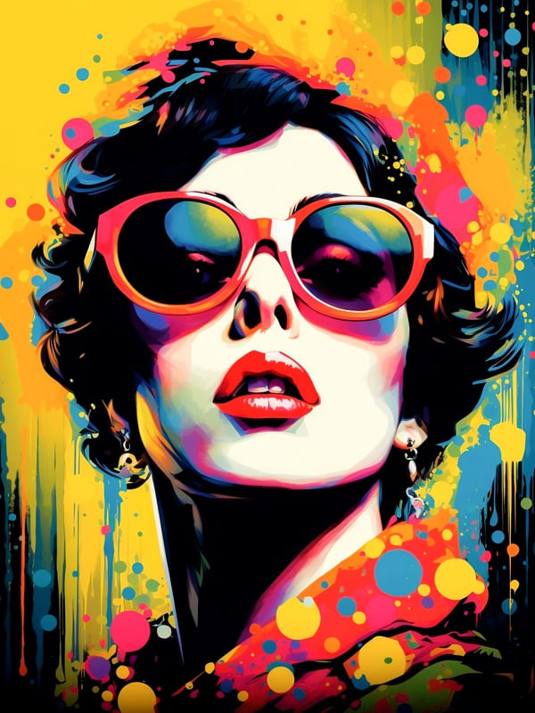 POPART GIRL BY AI