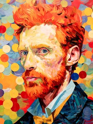 PINTURA VAN GOGH BY AI