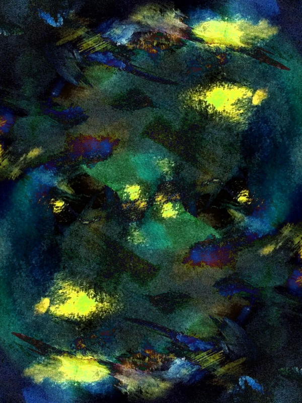 FIREFLIES AT NIGHT