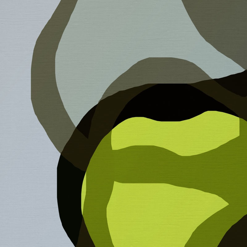 COLOR FIELD BA047 - THE GREEN STONE SQUARE VERSION