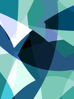 GEOMÉTRICO BA46 - TURQUESA