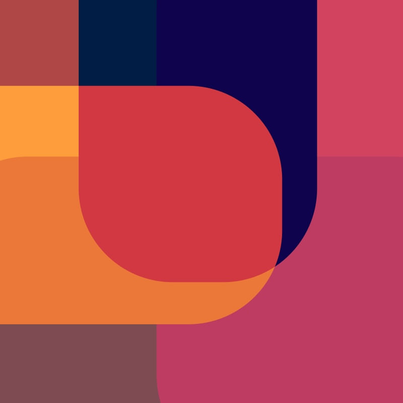 COLORFUL ROUNDED SHAPES
