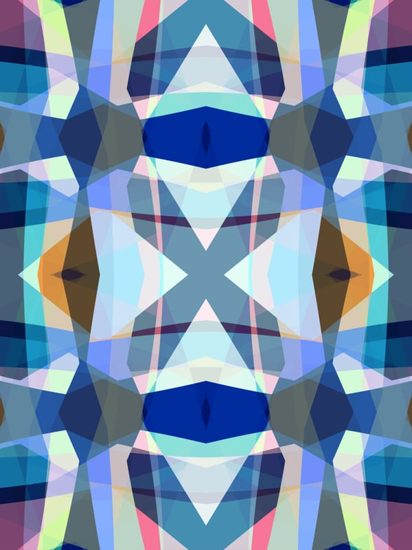 BLUE X KALEIDOSCOPE