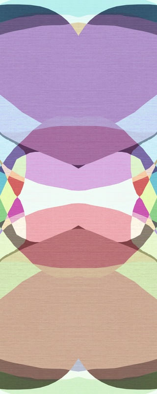 VINTAGE HEARTS - ABSTRATO GEOMÉTRICO