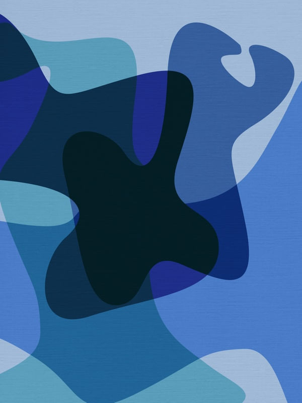 COLOR FIELD BA074 - AZUL