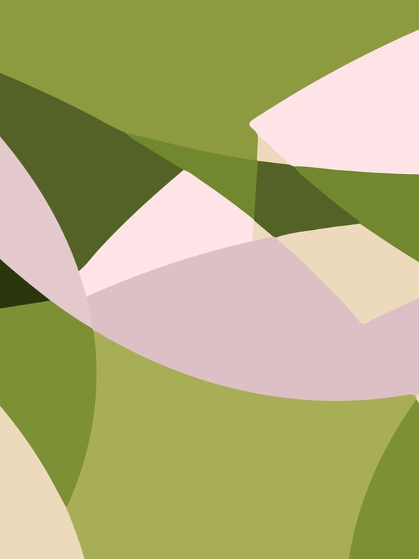 ABSTRATO GEOMÉTRICO BA47 - VERDE