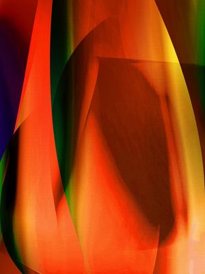 COLORFUL MISTY GRADIENT 20 - ORANGE TULIP
