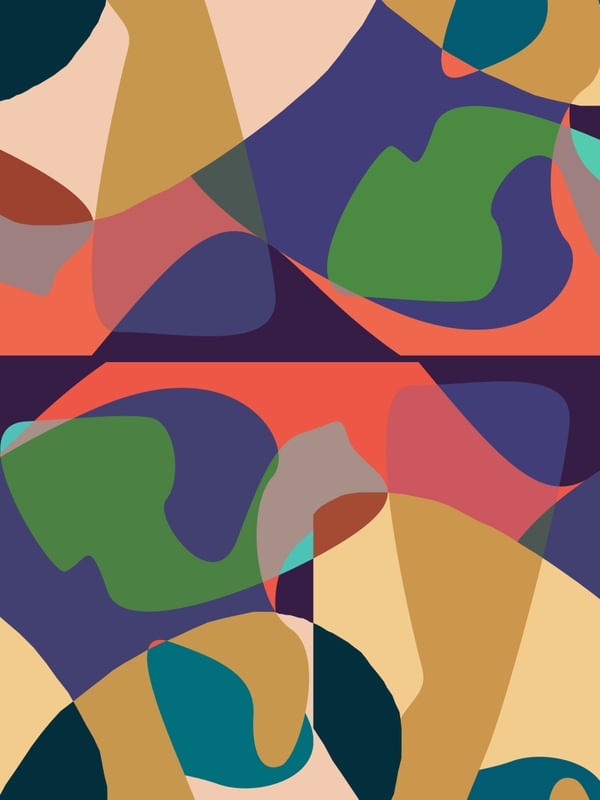 FUN - ABSTRATO COLORIDO BA06