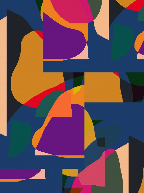 FUN - ABSTRATO COLORIDO BA10