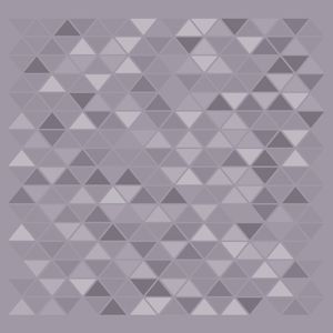 ESTAMPA TRIANGULAR VIOLETA-QUEIMADO - 30X30 CM