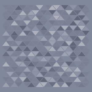 ESTAMPA TRIANGULAR TROVOADA - 30X30 CM
