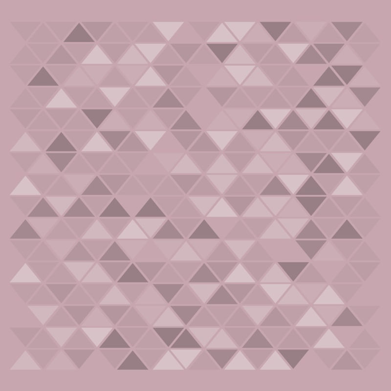 ESTAMPA TRIANGULAR MEIA LUZ - 30X30