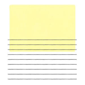 COLOR YELLOW LINES 1X1