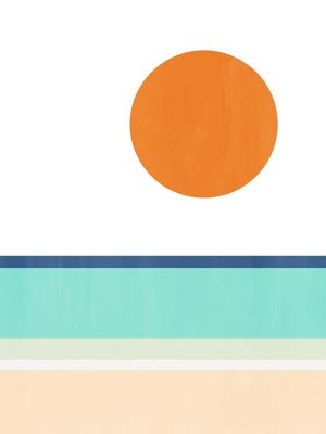 GEOMETRIC SUNSET LINES