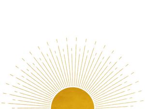 RAIOS DE SOL AMARELO
