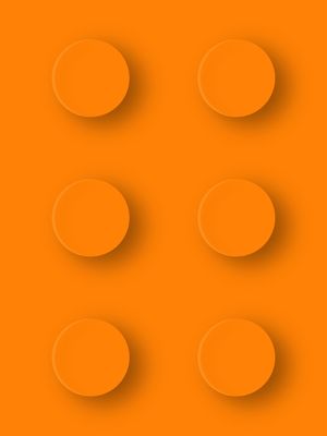 ORANGE LEGO