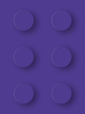 PURPLE LEGO