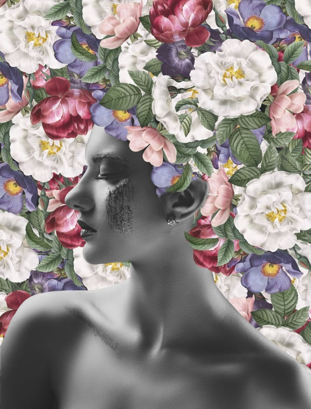 FLOWER HAIR
