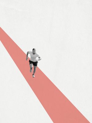 THE RUNNER - COLAGEM MINIMALISTA