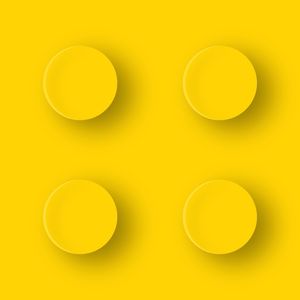 YELLOW LEGO Q.