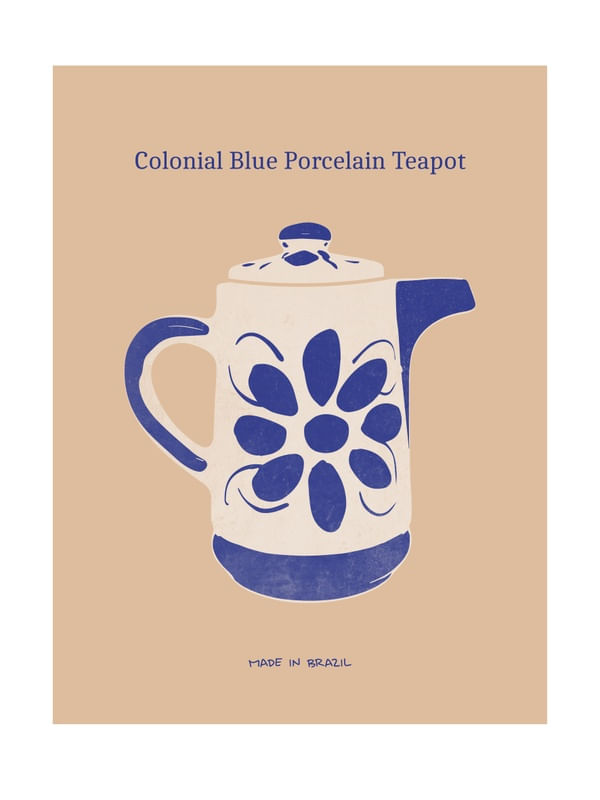 BULE DE PORCELANA