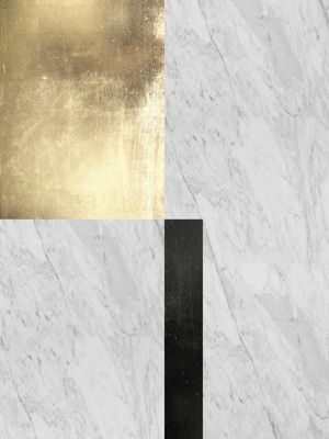 GEOMÉTRICO METAL E OURO 04