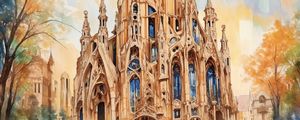 IGREJAS I DE GAUDÍ BY AI