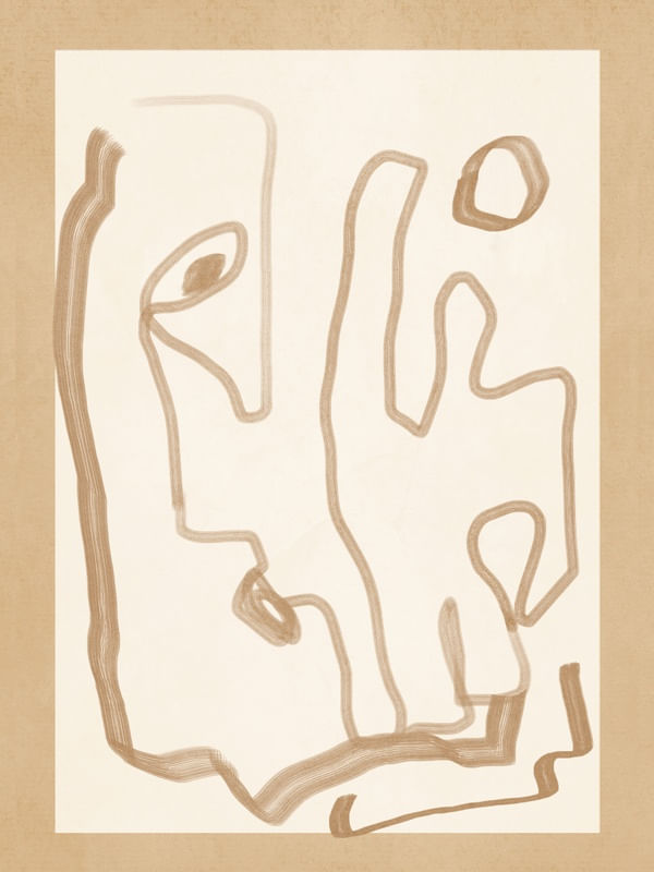 ABSTRACT LOOSE LINE 1