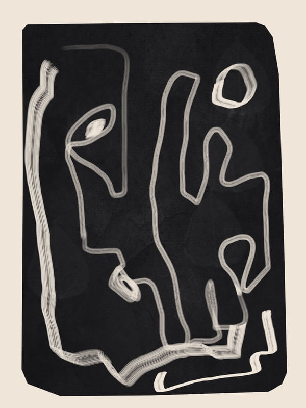 ABSTRACT LOOSE LINE 2