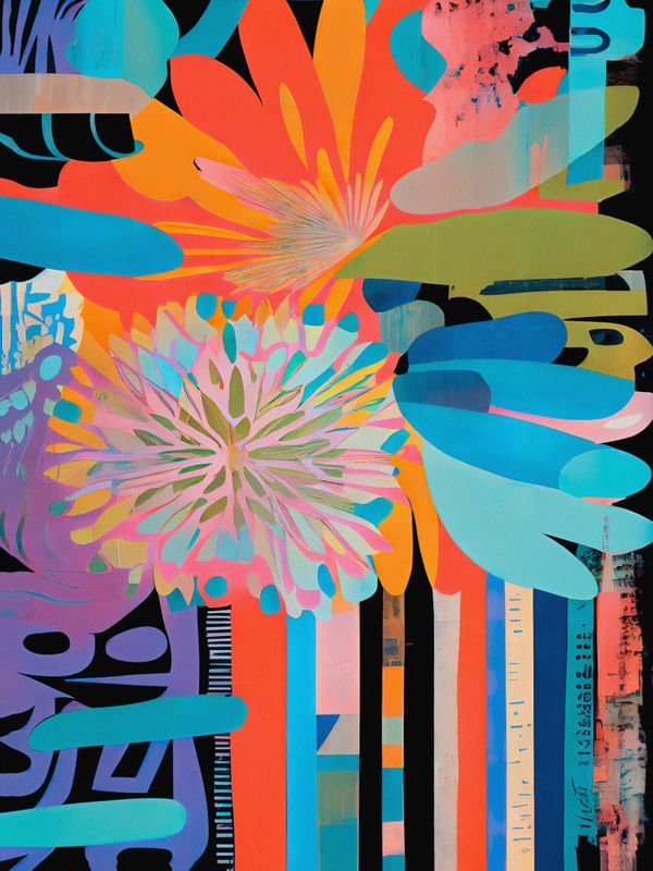 COLAGEM FLORAL 01 BY AI