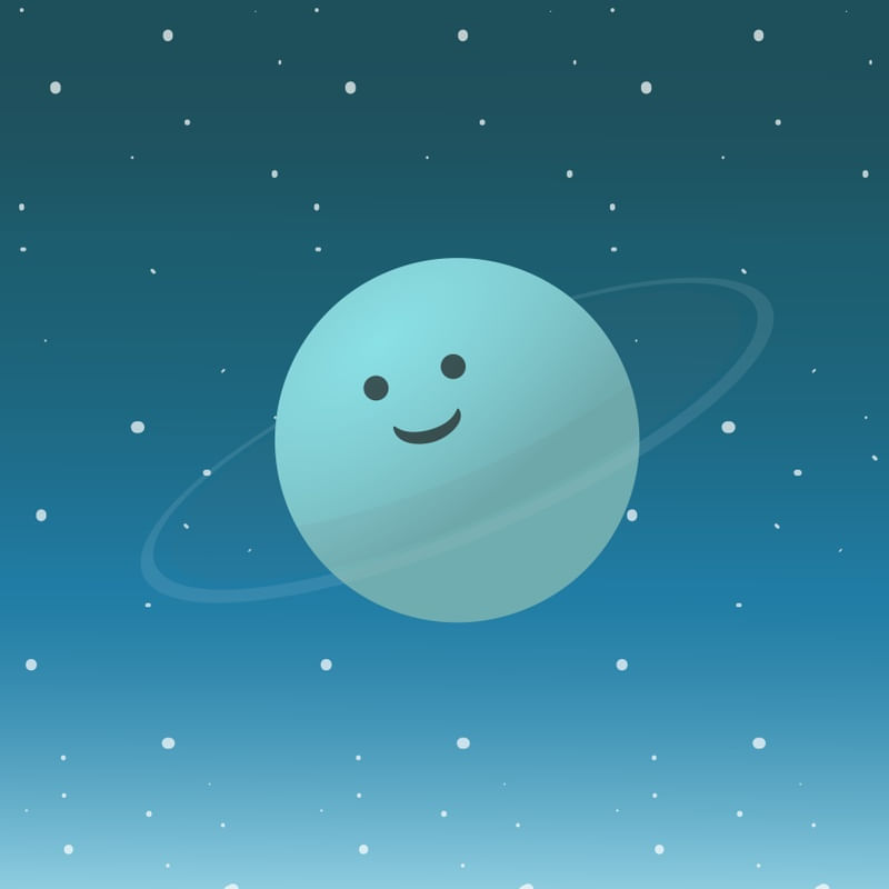 PLANETA URANO INFANTIL