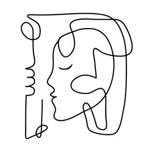 ONE LINE PORTRAIT 3