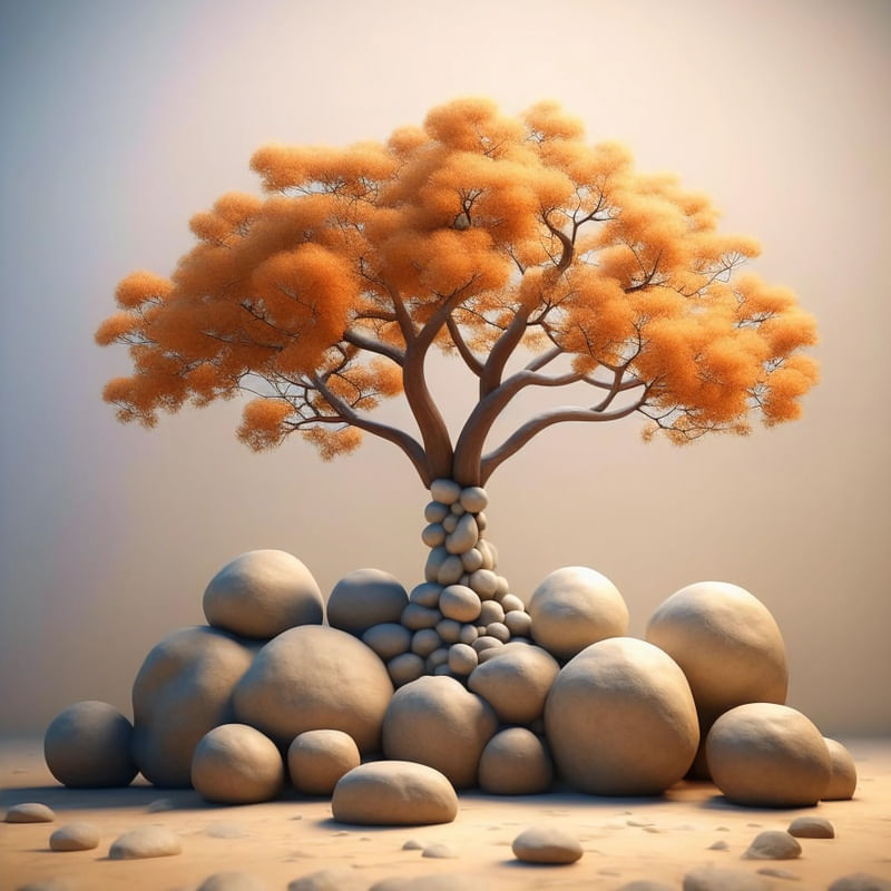 STONES BY AI