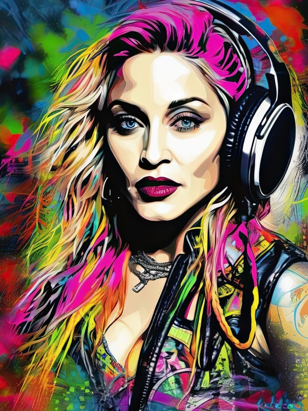 MADONNA POP BY AI