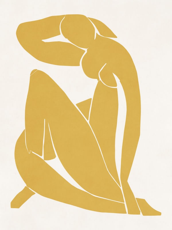 YELLOW NU I - MATISSE