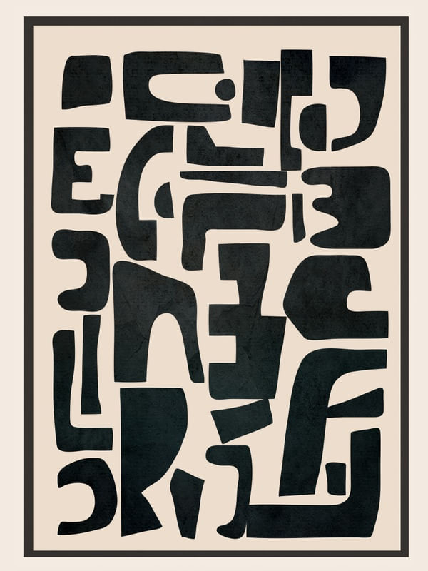 ORGANIC CONTEMPORARY MODERN SHAPES 1