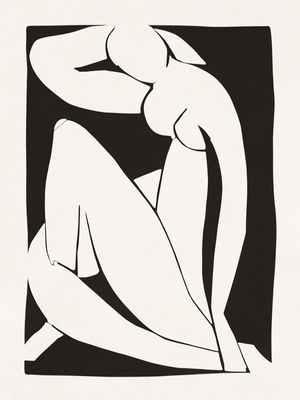 BLACK NU I - MATISSE