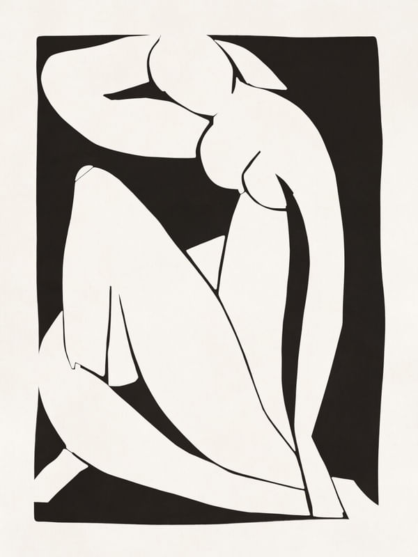 BLACK NU I - MATISSE