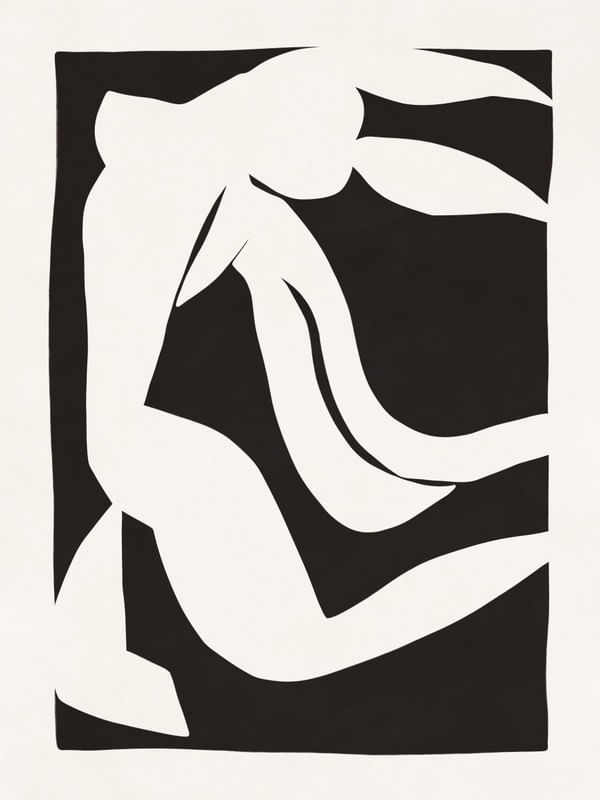 BLACK NU II - MATISSE