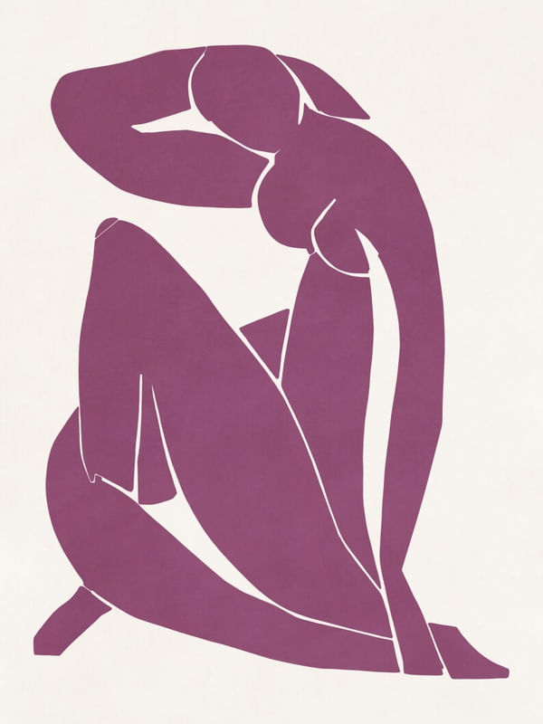 PURPLE NU - MATISSE I